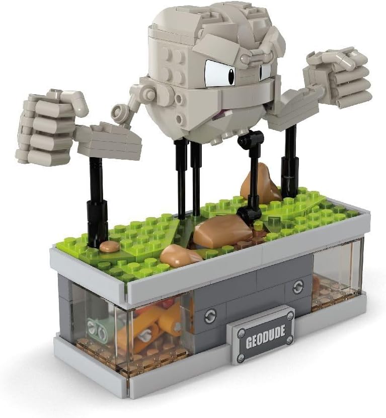 Pokémon Geodude Building Toy Set - 343 Pieces, 5