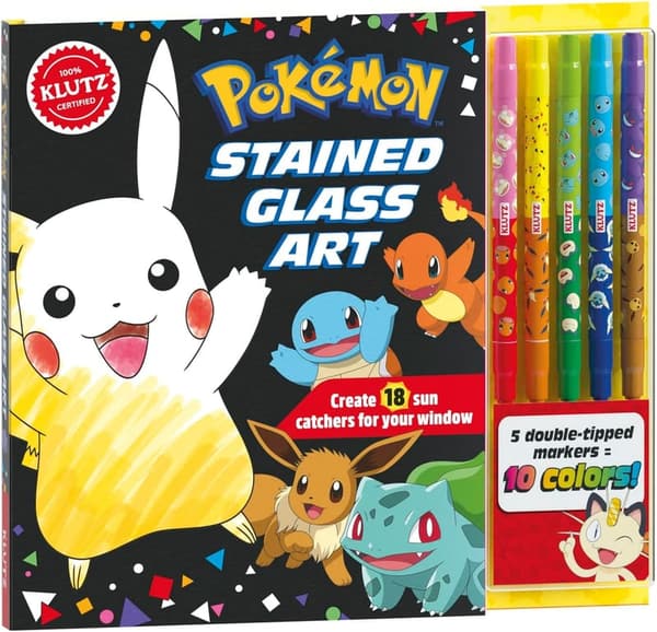 Pokémon Stained Glass Art Craft Kit for Creative Fun
