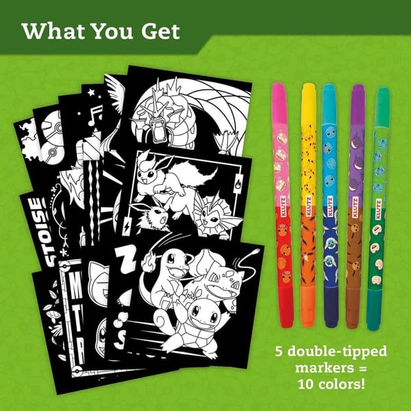 Pokémon Stained Glass Art Craft Kit for Creative Fun