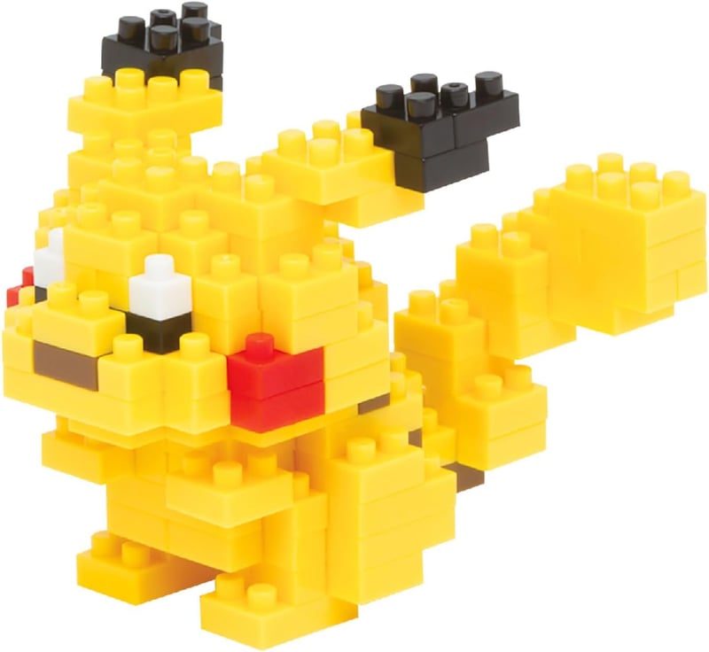 Pikachu Nanoblock Building Kit – Pokémon Series