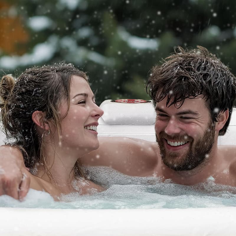 Inflatable 4-Person Jetted Hot Tub with 120 Bubble Jets