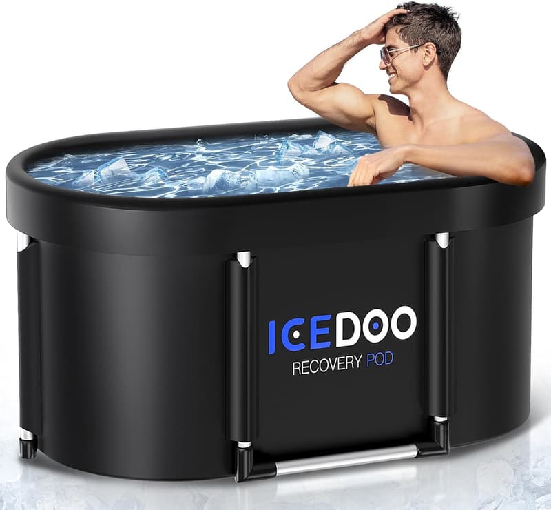 XL 139-Gallon Portable Cold Plunge Tub for Athletes