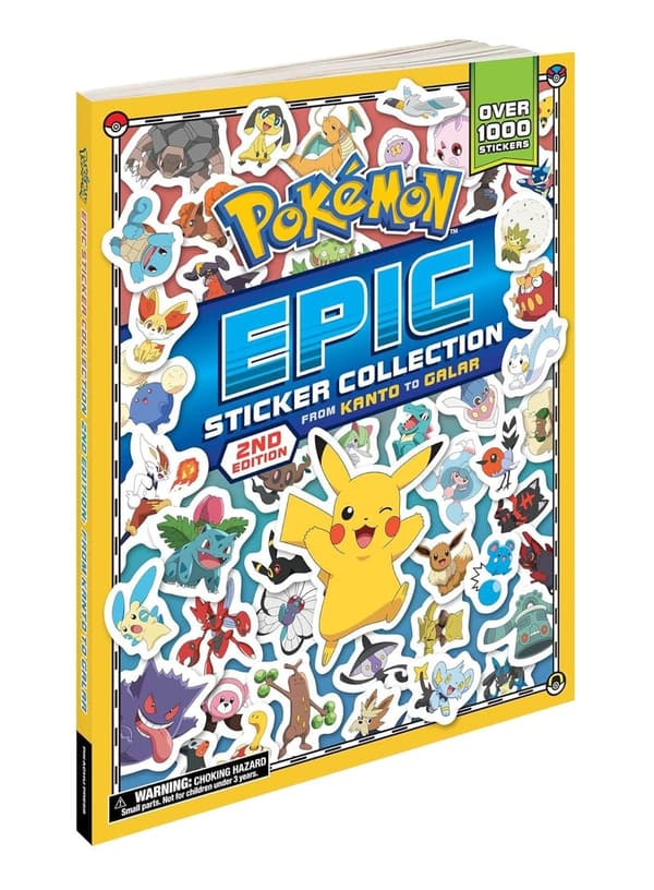 Pokémon Epic Sticker Collection 2nd Edition: Kanto to Galar