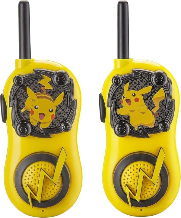 Pikachu Walkie Talkies for Kids - Long Range, Easy to Use