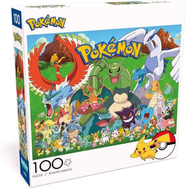 Pokemon Fan Favorites 100-Piece Family Jigsaw Puzzle