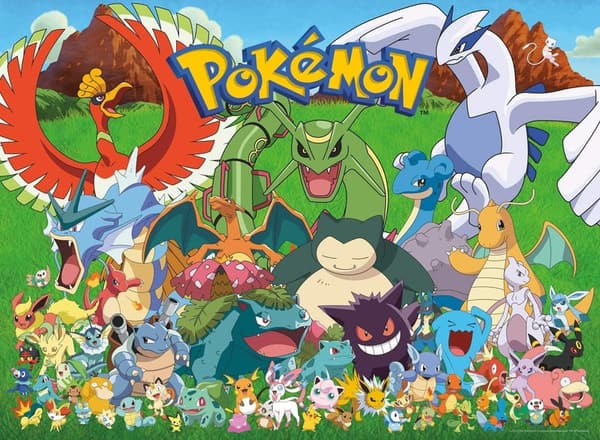 Pokemon Fan Favorites 100-Piece Family Jigsaw Puzzle