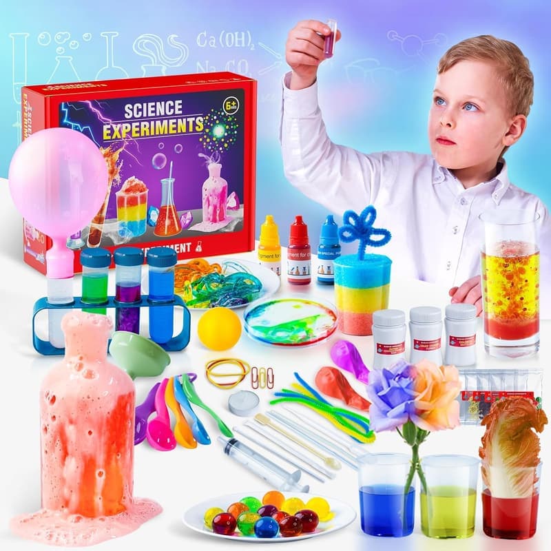 STEM Science Kit for Kids - 50 Experiments Ages 6-12