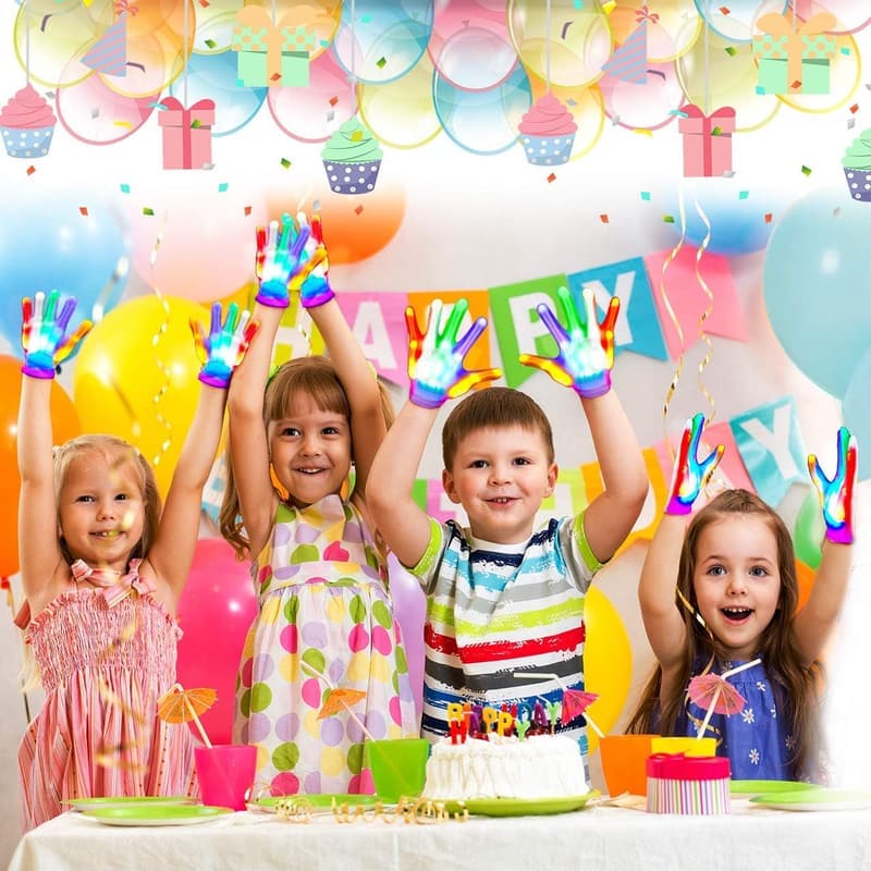 LED Flashing Gloves for Kids Age 3-7 – Cool Birthday & Holiday Gift
