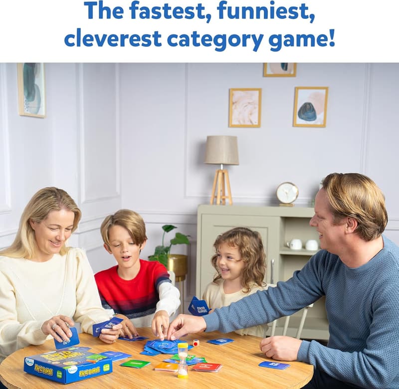 Skillmatics Rapid Rumble - Fast-Paced Family Card Game for Ages 6+