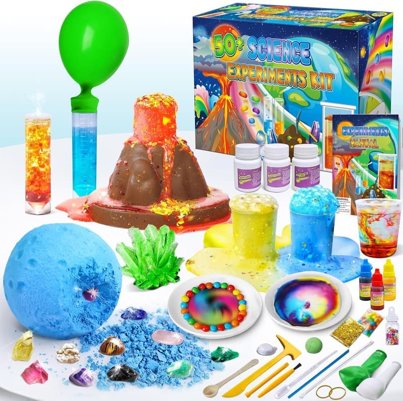 STEM Science Lab Experiments Kit for Kids – 50+ Activities