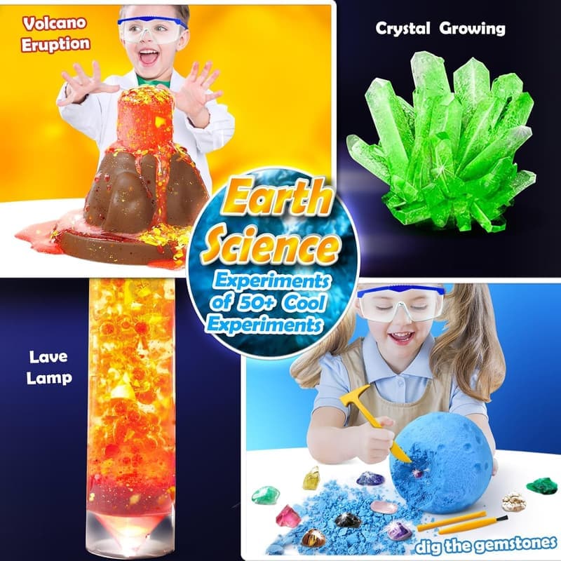 STEM Science Lab Experiments Kit for Kids – 50+ Activities