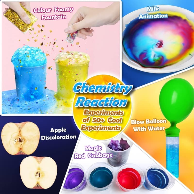 STEM Science Lab Experiments Kit for Kids – 50+ Activities
