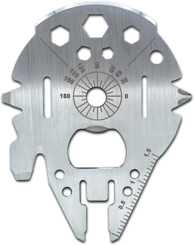 Star Wars Millennium Falcon 8-in-1 Multitool Kit for Camping
