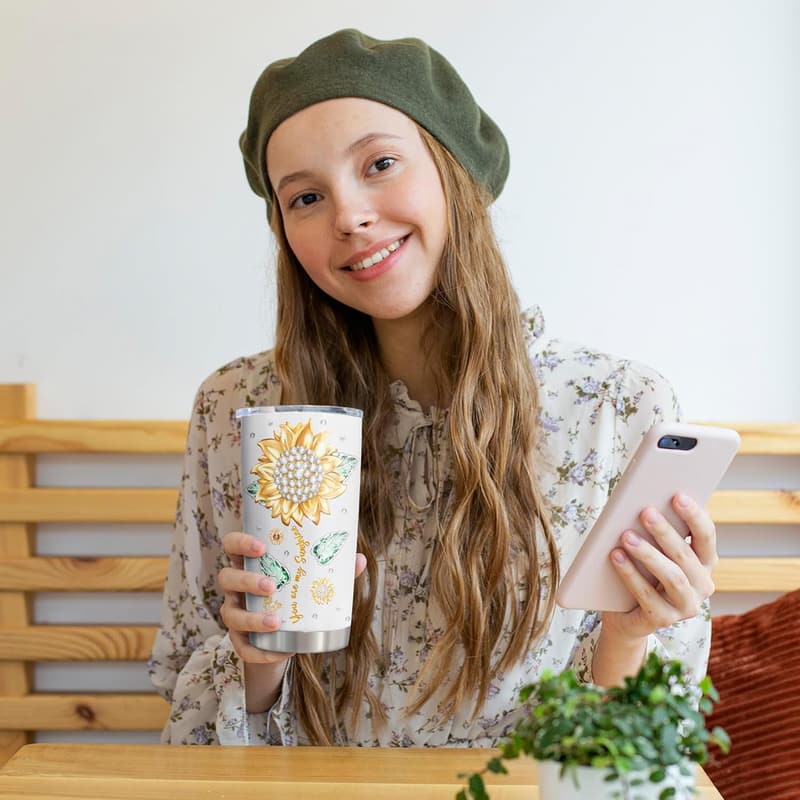 Daughter Gift Tumblers 20oz - From Mom/Dad for Any Occasion
