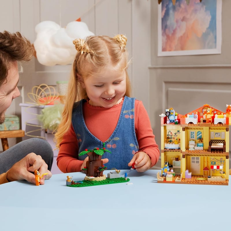 Bluey’s Family House Playset - LEGO Toddler Toy for Ages 4+