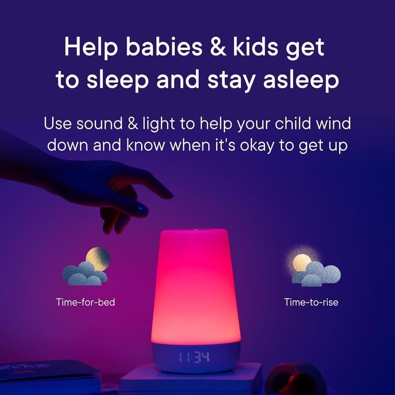 2nd Gen Baby Sound Machine & Night Light for Sleep Routine