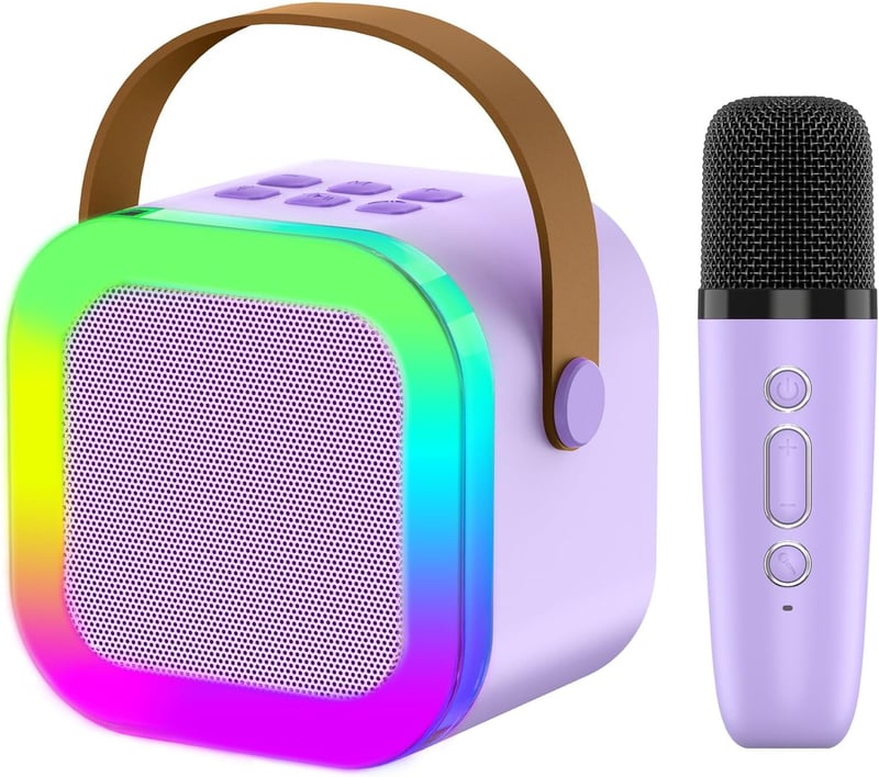 Kids Karaoke Microphone Toy - Birthday or Christmas Gift