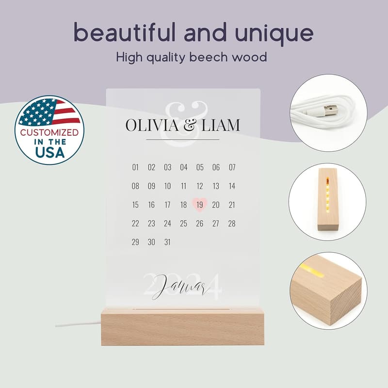 Anniversary Gifts - I Love You Present for Couples