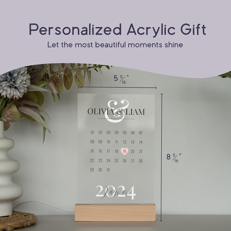Anniversary Gifts - I Love You Present for Couples