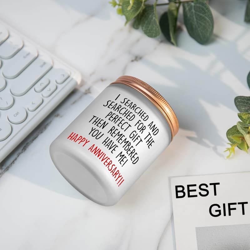 Anniversary Candles Gift Set for Couples