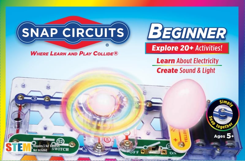 Snap Circuits Beginner Electronics Kit for Ages 5-9