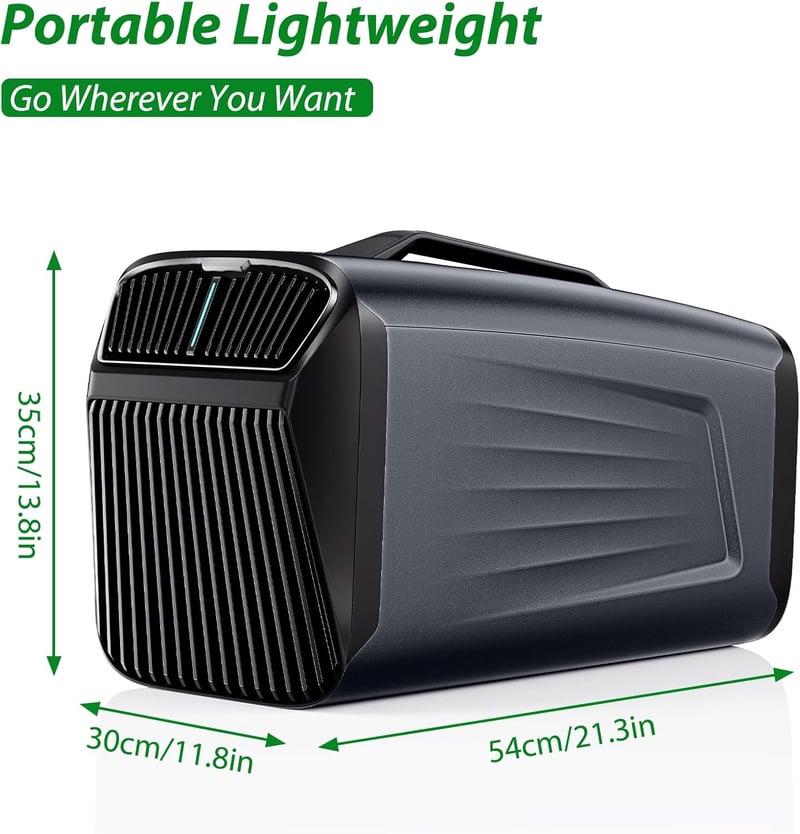 Portable 400W Air Conditioner for Camping & Indoor Use