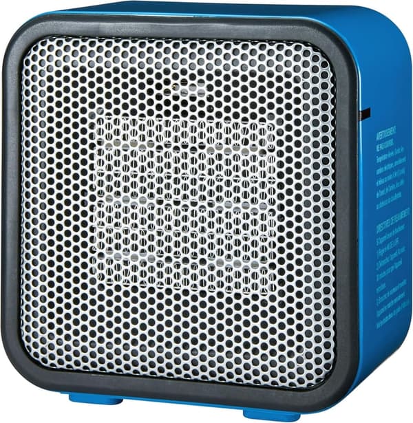Portable Ceramic Space Heater with Tip-Over Protection – 500W