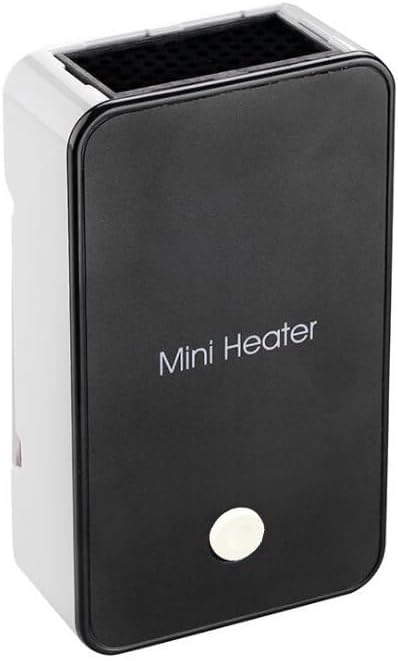 Portable Energy-Saving Electric Fan Heater - Black