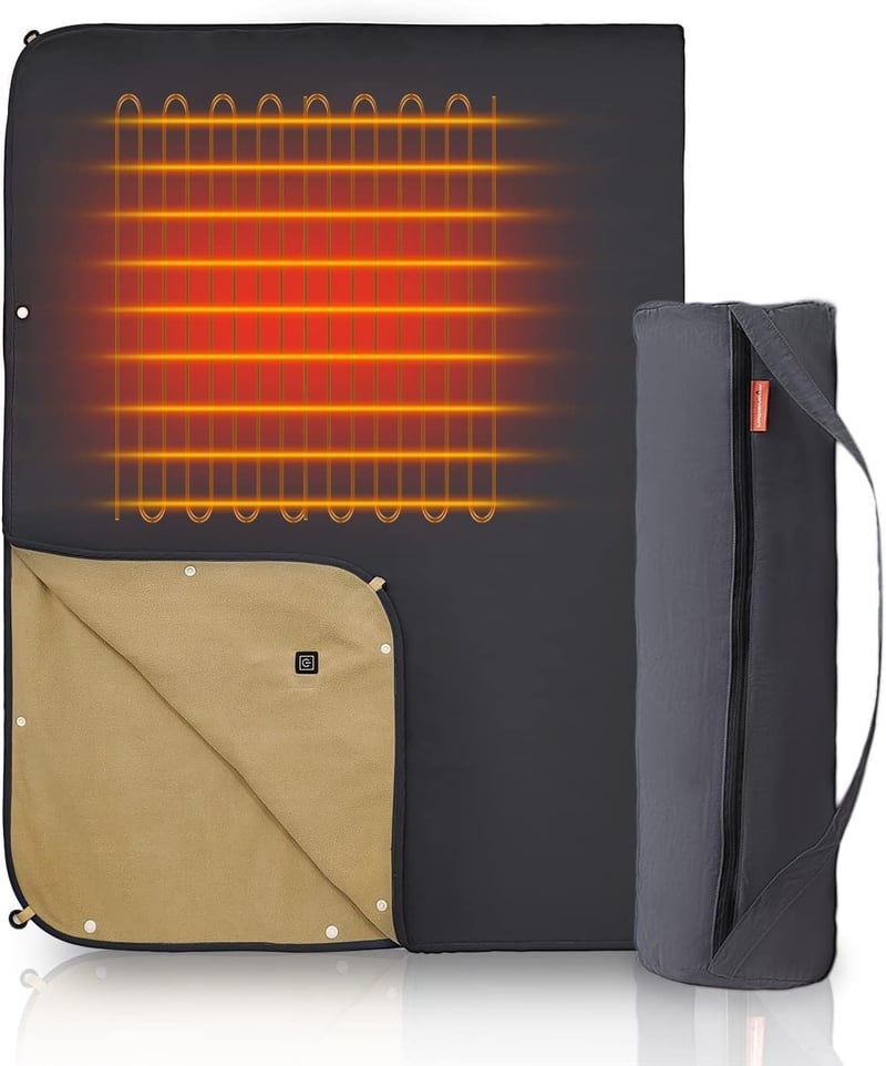 Portable Heated Blanket for Camping - 37