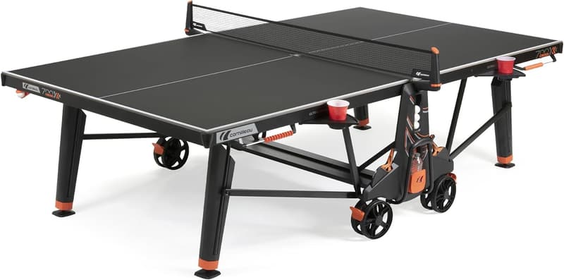 700X Outdoor Ping Pong Table - 8mm Black Competition Surface