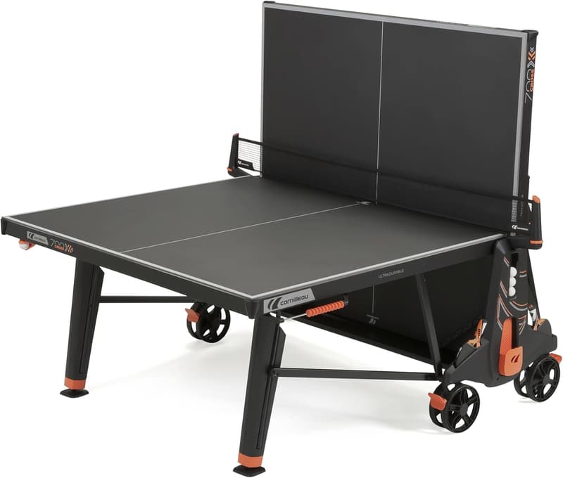 700X Outdoor Ping Pong Table - 8mm Black Competition Surface