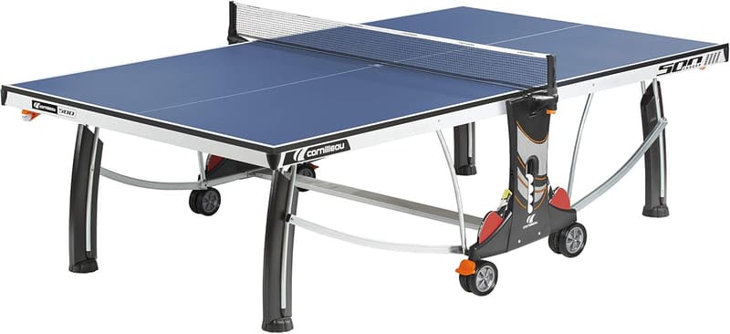 CORNILLEAU 500 Indoor Folding Table Tennis Table - Blue