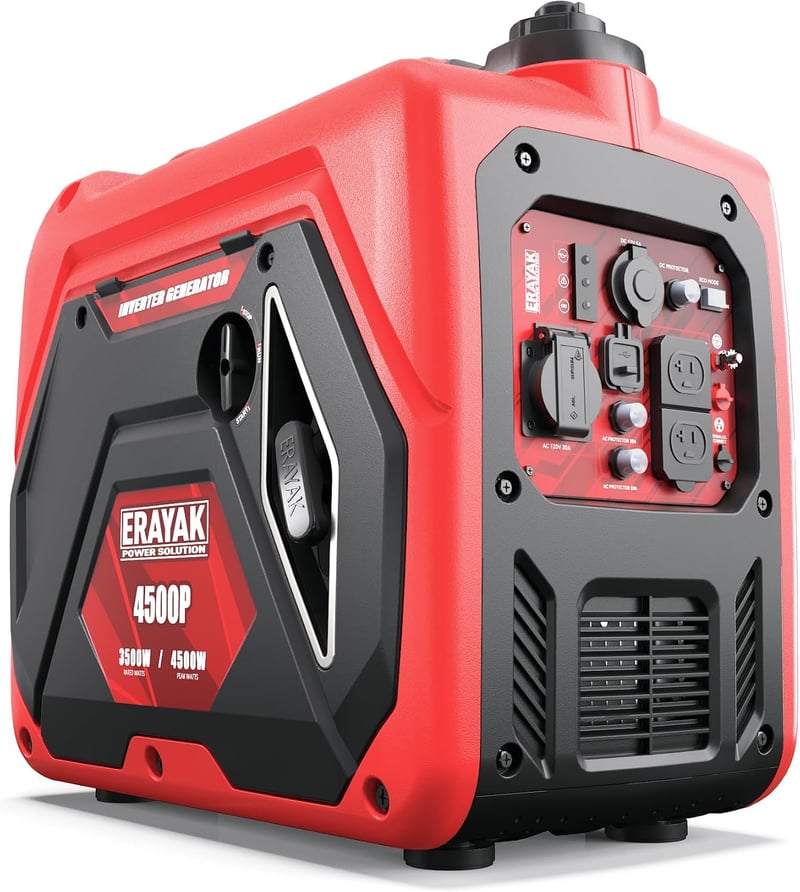 Portable 4500W Inverter Generator for Camping & Home Use