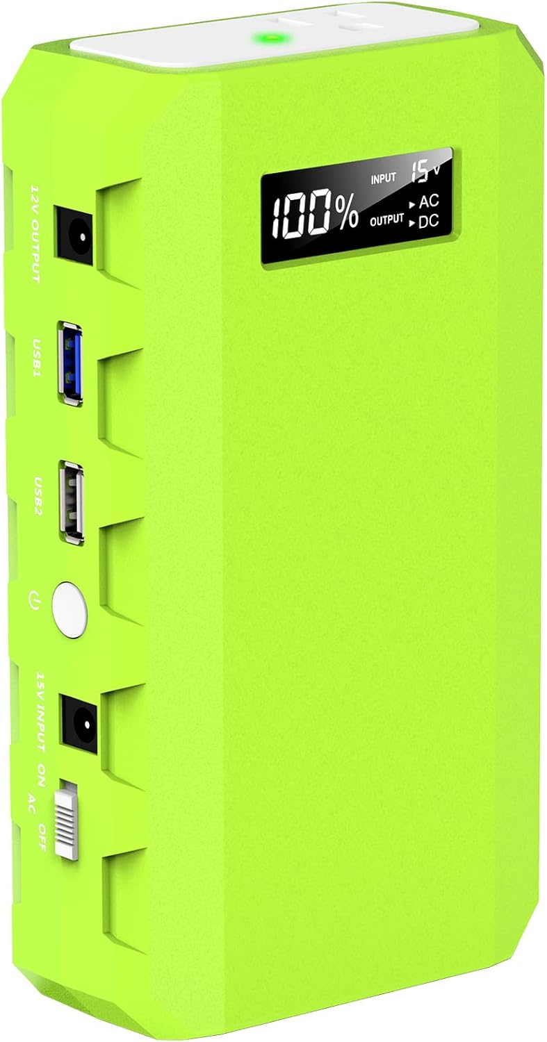 Portable Power Station - 24000mAh, 65W AC Outlet for Camping