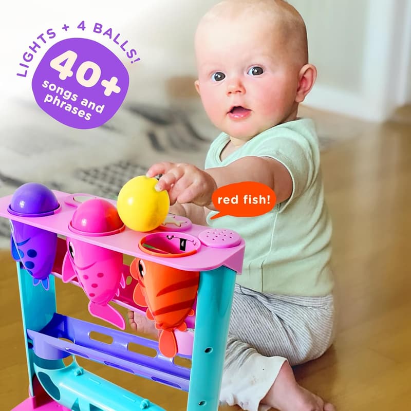 Interactive Fish Feeding Toy for Babies & Toddlers 1+ Years