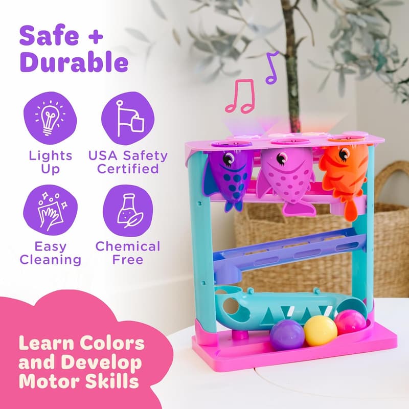 Interactive Fish Feeding Toy for Babies & Toddlers 1+ Years