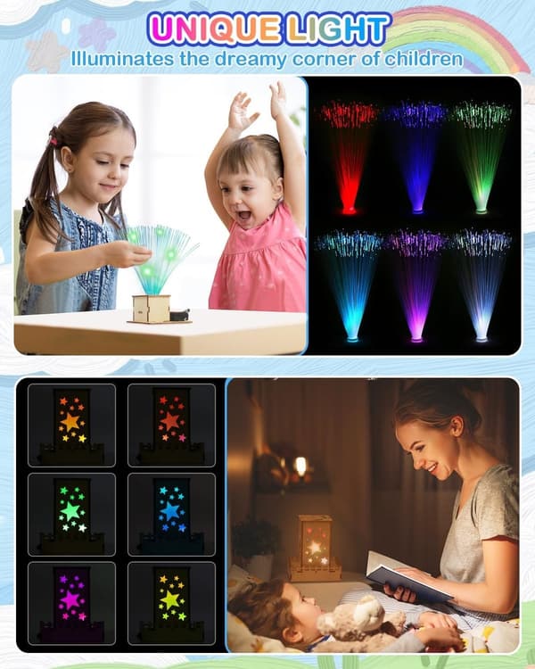 STEM Building Kit for Kids, 3D Wooden Puzzles, Ages 5-13