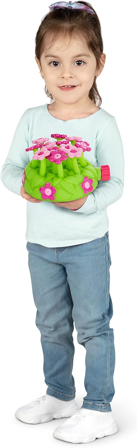 Sunny Patch Flower Sprinkler Toy with Hose Attachment