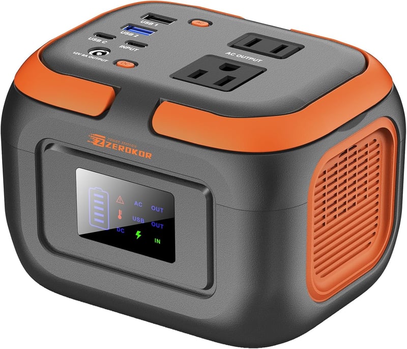 Portable Power Station 120W for Camping and Home Use