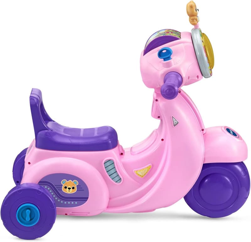 VTech Pink 2-in-1 Map and Go Scooter for Toddlers