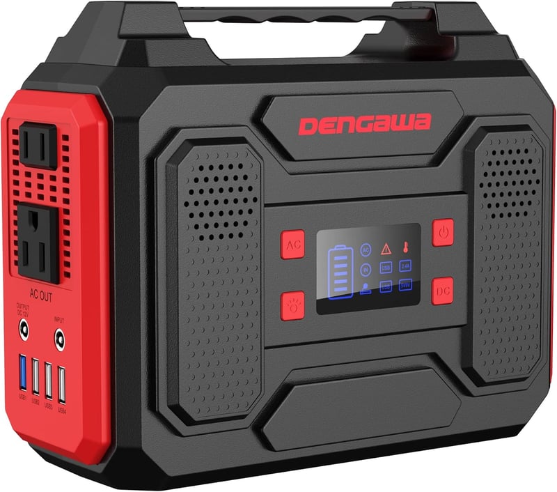 Portable 250Wh Solar Power Bank & 300W Generator for Outdoors