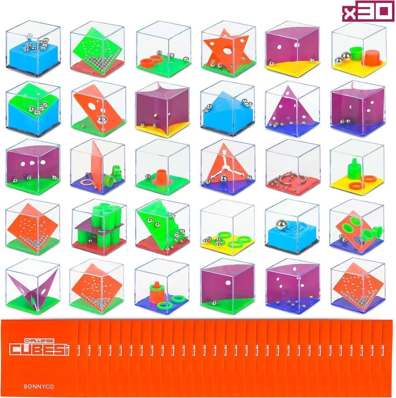 Kids' Birthday Party Brain Teaser Puzzle Pack - 30 Mini Games