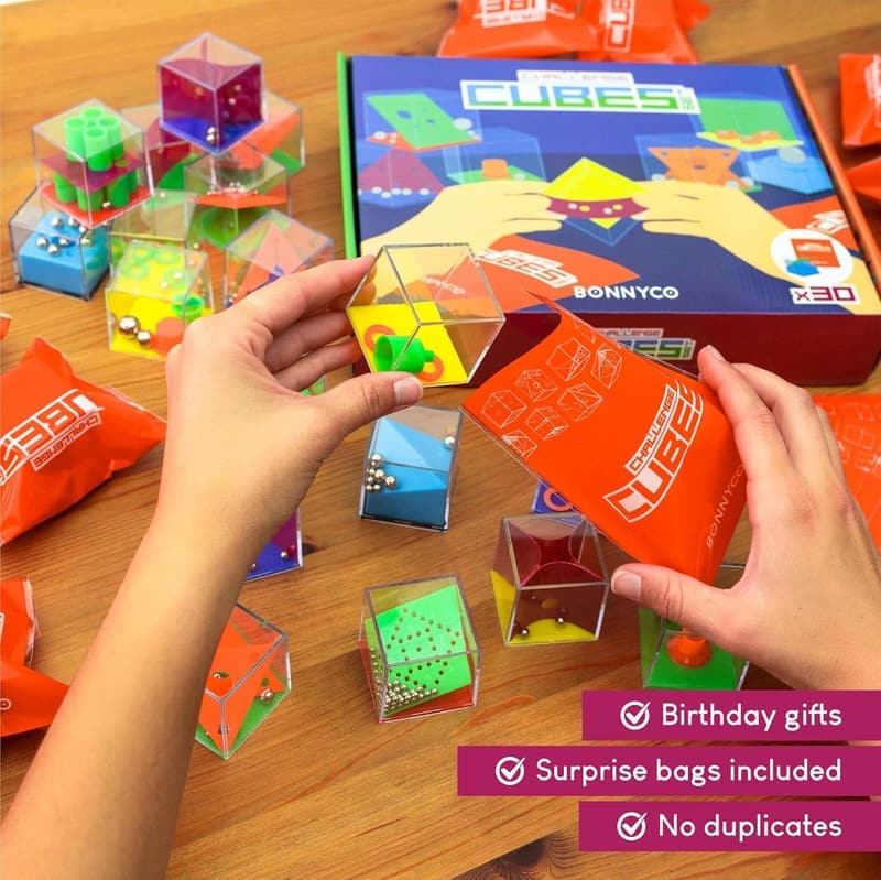 Kids' Birthday Party Brain Teaser Puzzle Pack - 30 Mini Games