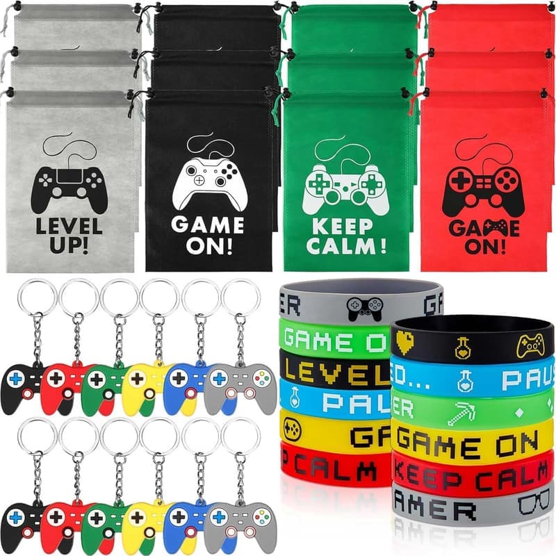 Video Game Party Favors Set for Christmas & Birthdays - 36 Pieces