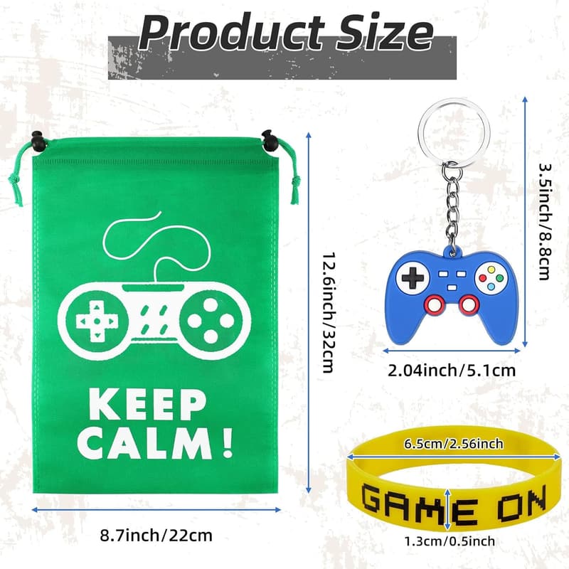 Video Game Party Favors Set for Christmas & Birthdays - 36 Pieces