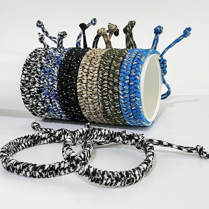 12 pcs Adjustable Braided Friendship Bracelets for Teens