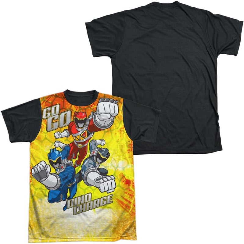 Power Rangers Dino Charge Unisex Adult Halloween T-Shirt