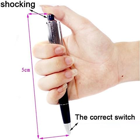 Electric Shock Pencil Prank Toy - 3pcs Joke Gift for Friends