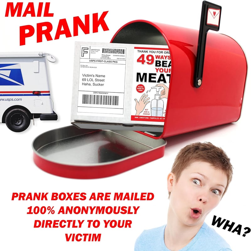 Anonymous Prank Package - 49 Hilarious Gag Ideas