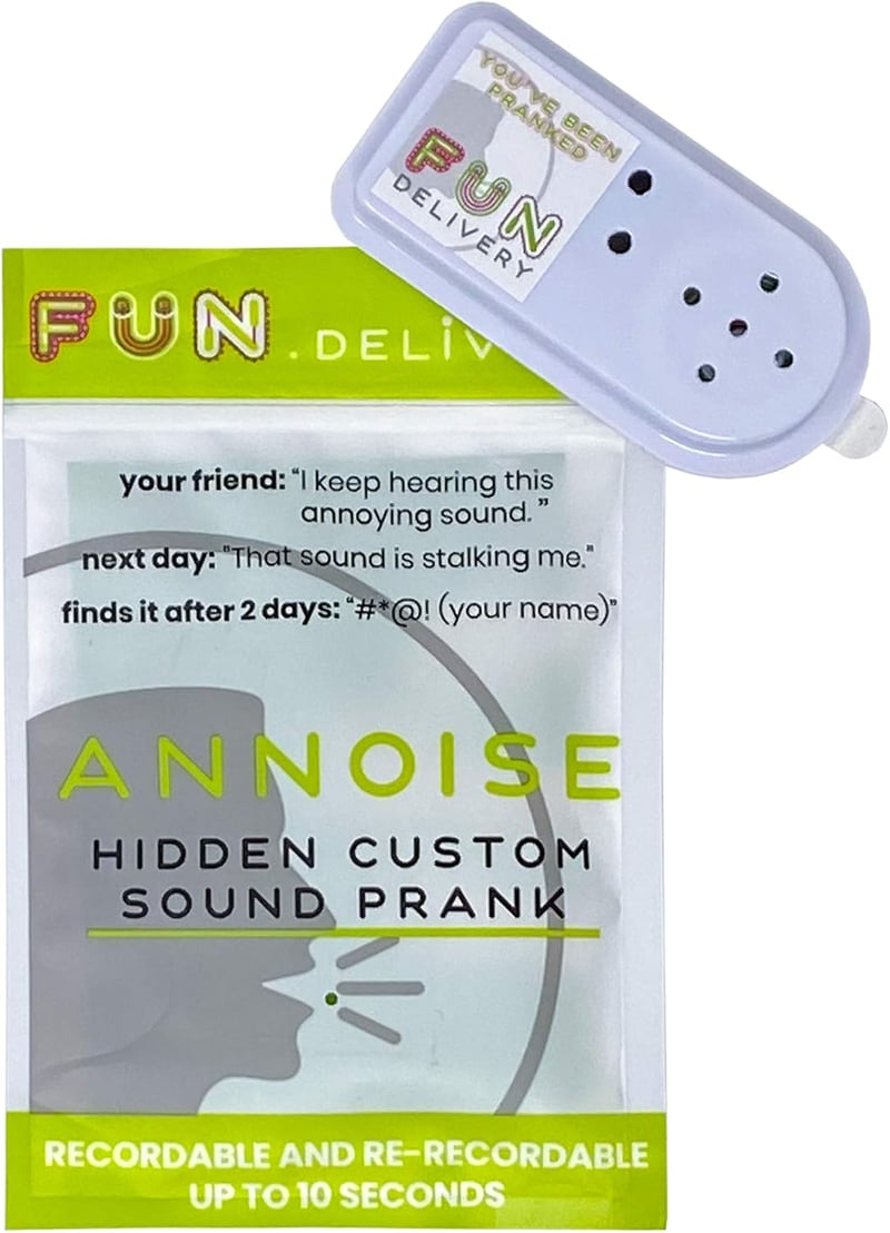 Hidden Recordable Sound Prank Device for Parties & Offices